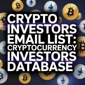 Crypto Investors Email List