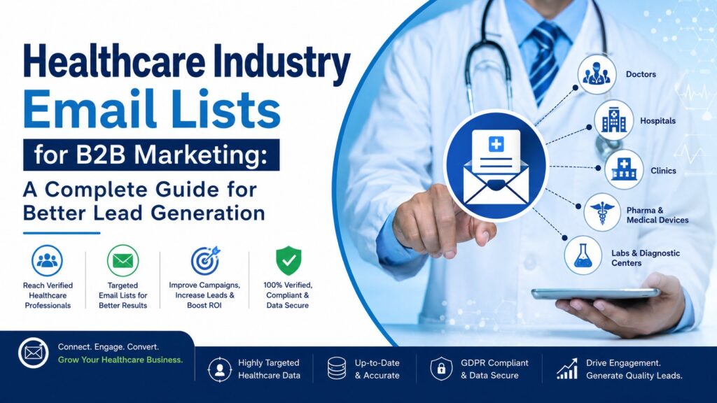 Healthcare Industry Email Lists for B2B Marketing Guide