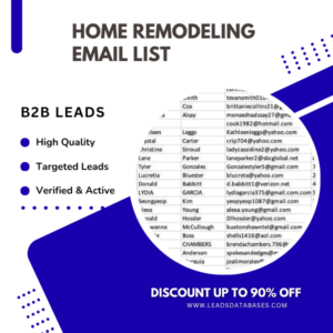 Home Remodeling Email List